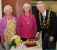 Mayor and Mayoress with Pam Macaulay
